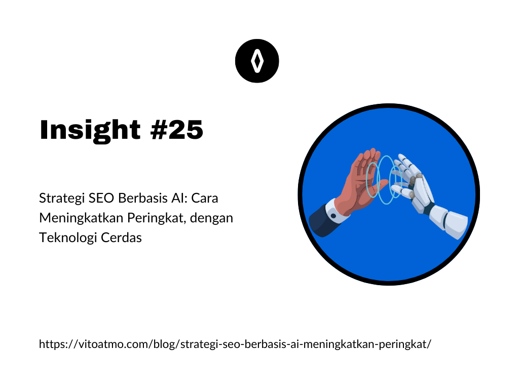 Insight #25: Strategi SEO Berbasis AI; Cara Meningkatkan Peringkat, dengan Teknologi Cerdas